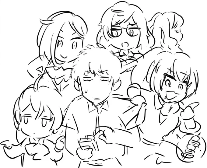 ぱんぴ学園さんの支援らくがきを描いています…!
たぶん今日明日あたりにあげられるかな…?たぶん…! 