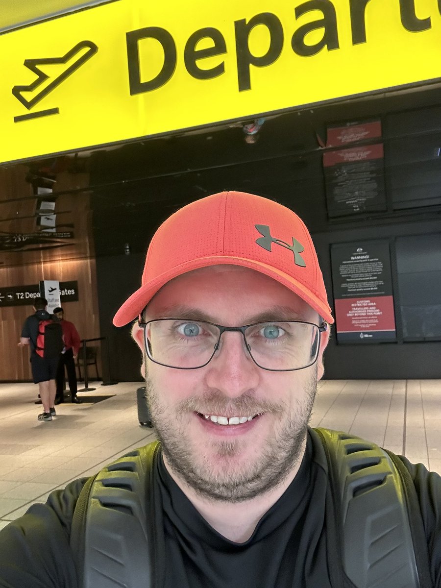 USA here I come. See you in 2 months Australia