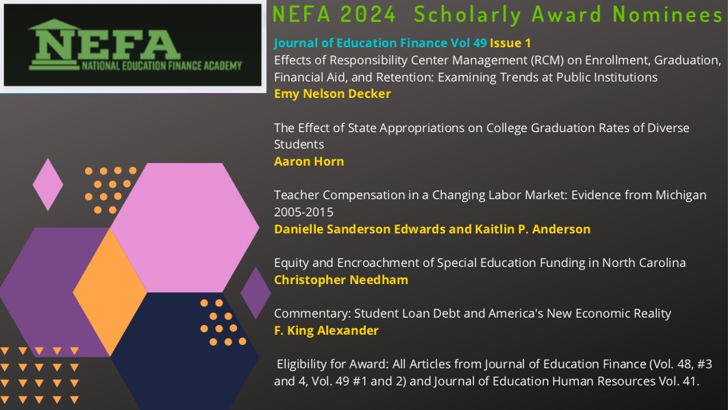 See the graphic below for more of our Scholarly Award Nominees!