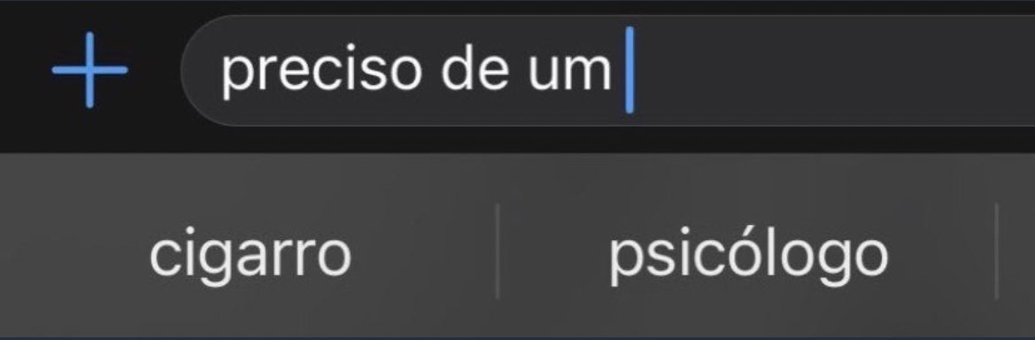 deixe seu corretor completar a frase