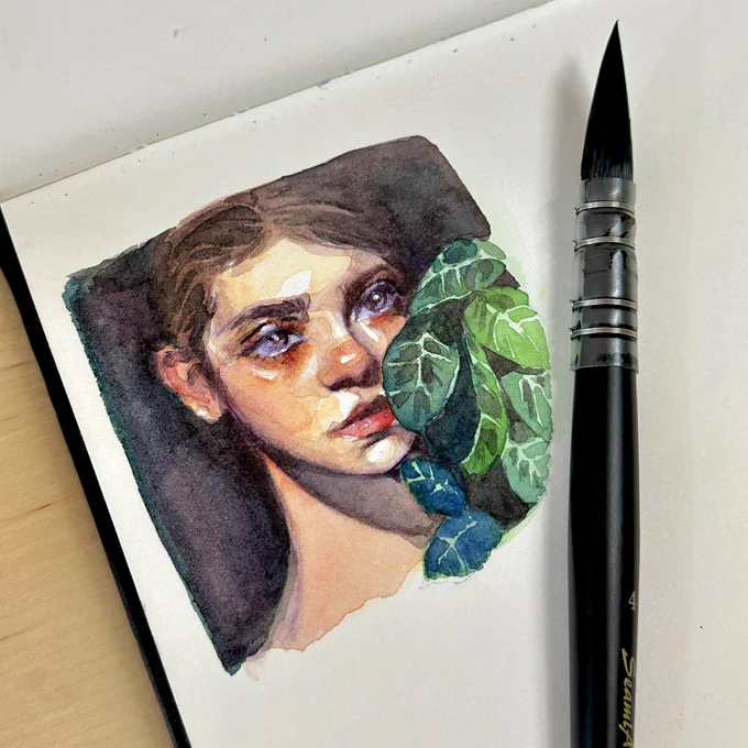 watercolor practice 