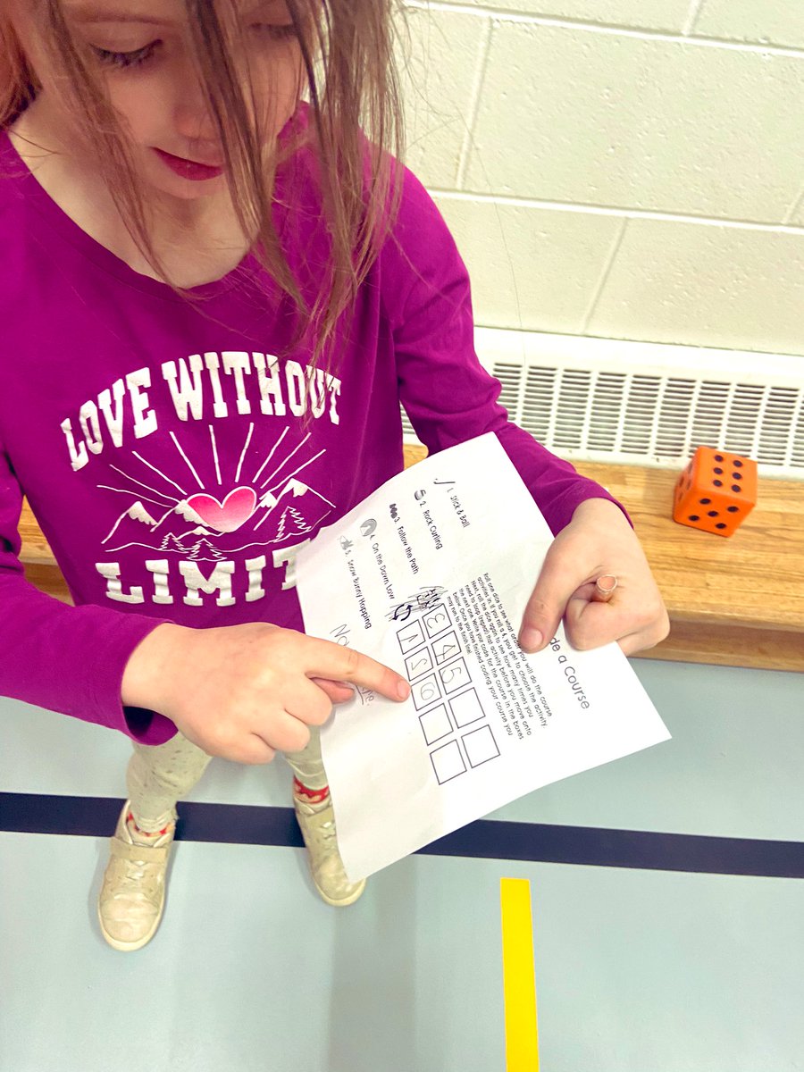 AnitaBaudoux's tweet image. Code-an-obstacle Course fun in gym class. Students used the dice to program the order of the activities and how many times they had to repeat the activity he before they could move onto the next. @StMonicaOCSB #ocsbSTEAM #ocsbMath #ocsbCoding