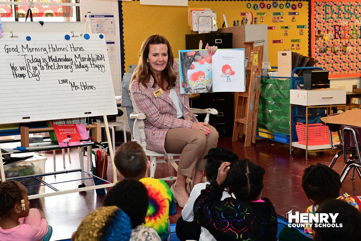 HenryCountyBOE's tweet photo. HCS is excited to celebrate Read Across America Week with our own community effort to #ReadAcrossHenry. Board members, leaders, and other special guests visited schools across the district to share the joy of reading and the magic of storytelling through books reflecting this year's theme of "Celebrate Diverse Learners Through Reading."
#WinningforKids #HenryProud #YouBelongInHenry