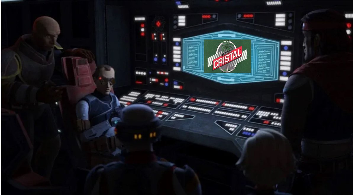 Ready for this week’s mission! #thebadbatch #starwars #Cristal #cervesa #disneyplus #BadBatch