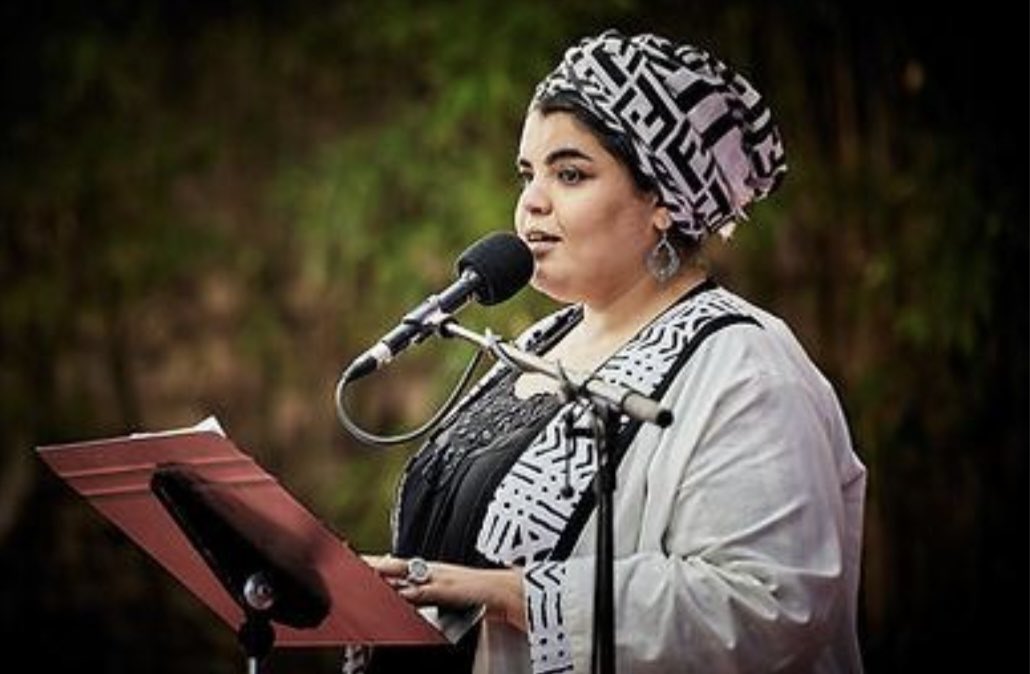 highlightarts's tweet image. Delighted the Home Office has reversed their decision - 2 visa refusals - to enable Soukaina to share her work in Scotland! First stop is @stanzapoetry where she will be performing Nini ya Momo, exploring maternal ties, colonialism, and post-partum depression