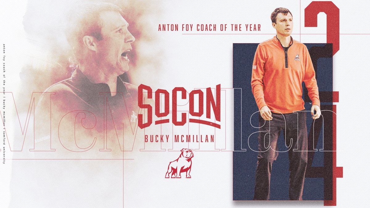 🏆 𝐀𝐧𝐭𝐨𝐧 𝐅𝐨𝐲 𝐂𝐨𝐚𝐜𝐡 𝐨𝐟 𝐭𝐡𝐞 𝐘𝐞𝐚𝐫 🏆

Congrats, <a href="/BuckyBasketball/">Bucky McMillan</a> 👏

#BuckyBall | #AllForSAMford