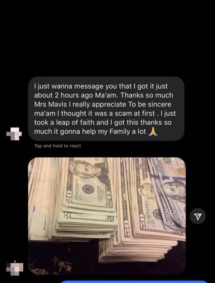 aamm_m89's tweet photo. Congratulations make sure spend the money wisely and take good care of yourself and your family https://t.co/yKcw1i6UOm