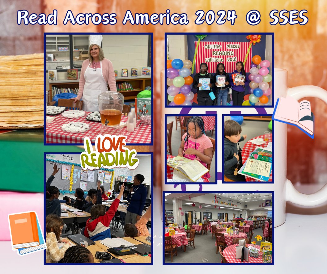 A #Love4Literacy is happening @SSE_NEWTON today!📚 Using @Novel_Effect as a Mystery Reader for Mrs.Hollingsworth's 5th grade was a BLAST!! Also got to help with the Book Tasting in the Spartan Cafe.🤩#NCSSbeTheBest #NCSSt4t @NewtonSupt #SpiritPrideExcellence #ReadAcrossAmerica
