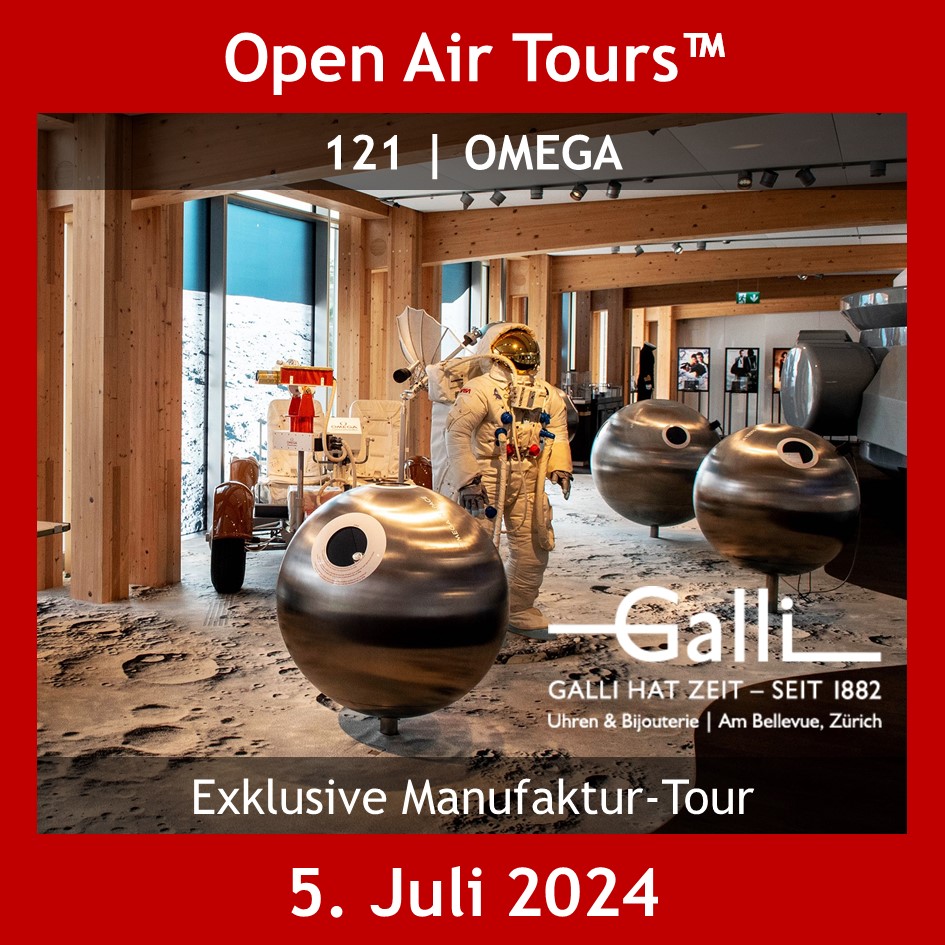 Registriere dich jetzt für die exklusive Manufaktur-Tour bei OMEGA Watches mit unserem langjährigen Partner Galli Uhren Bijouterie auf openairtours.ch/touren-events/…! Es gibt, wie immer, nur wenige Plätze.