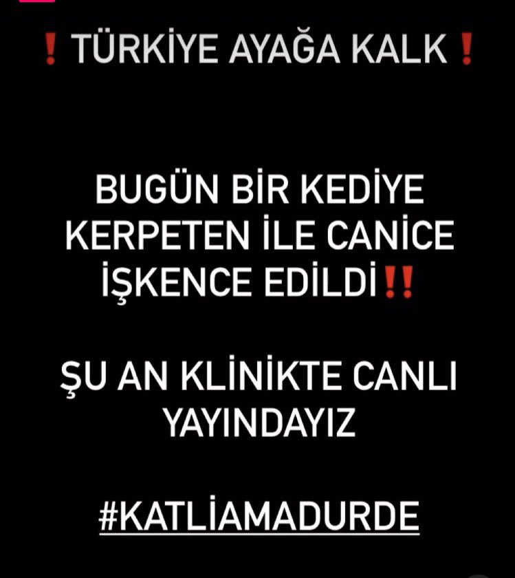 #KatliamaDurDe