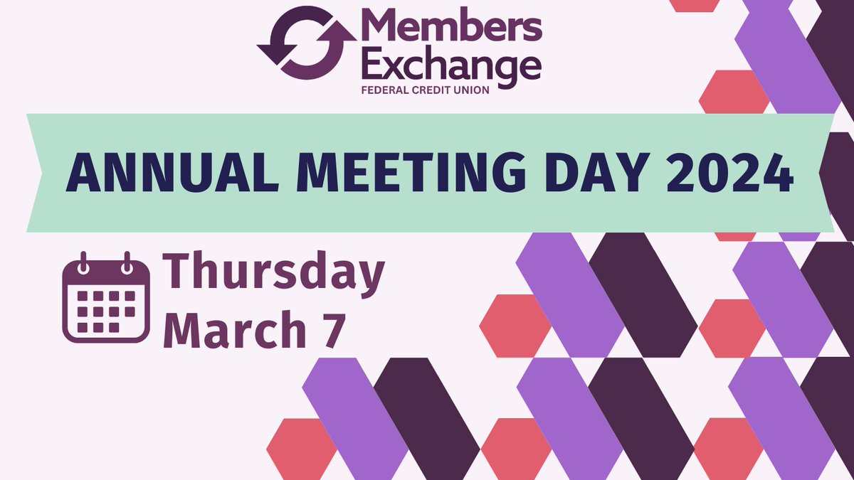 We hope you will join us for our Annual Meeting Day tomorrow, March 7!