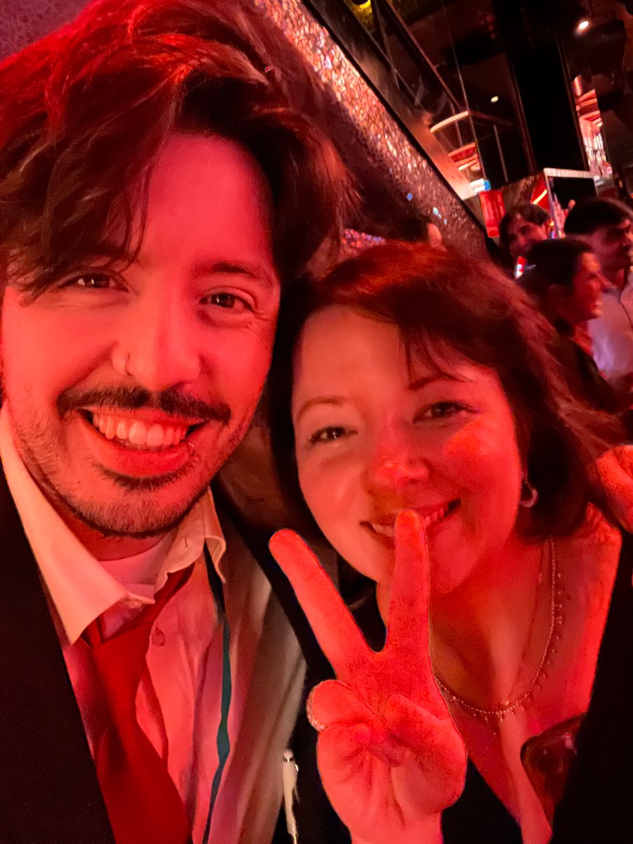 Social dinner of #MATSUS24 with @freitag_marina in Barcelona. Working progress 👀💥