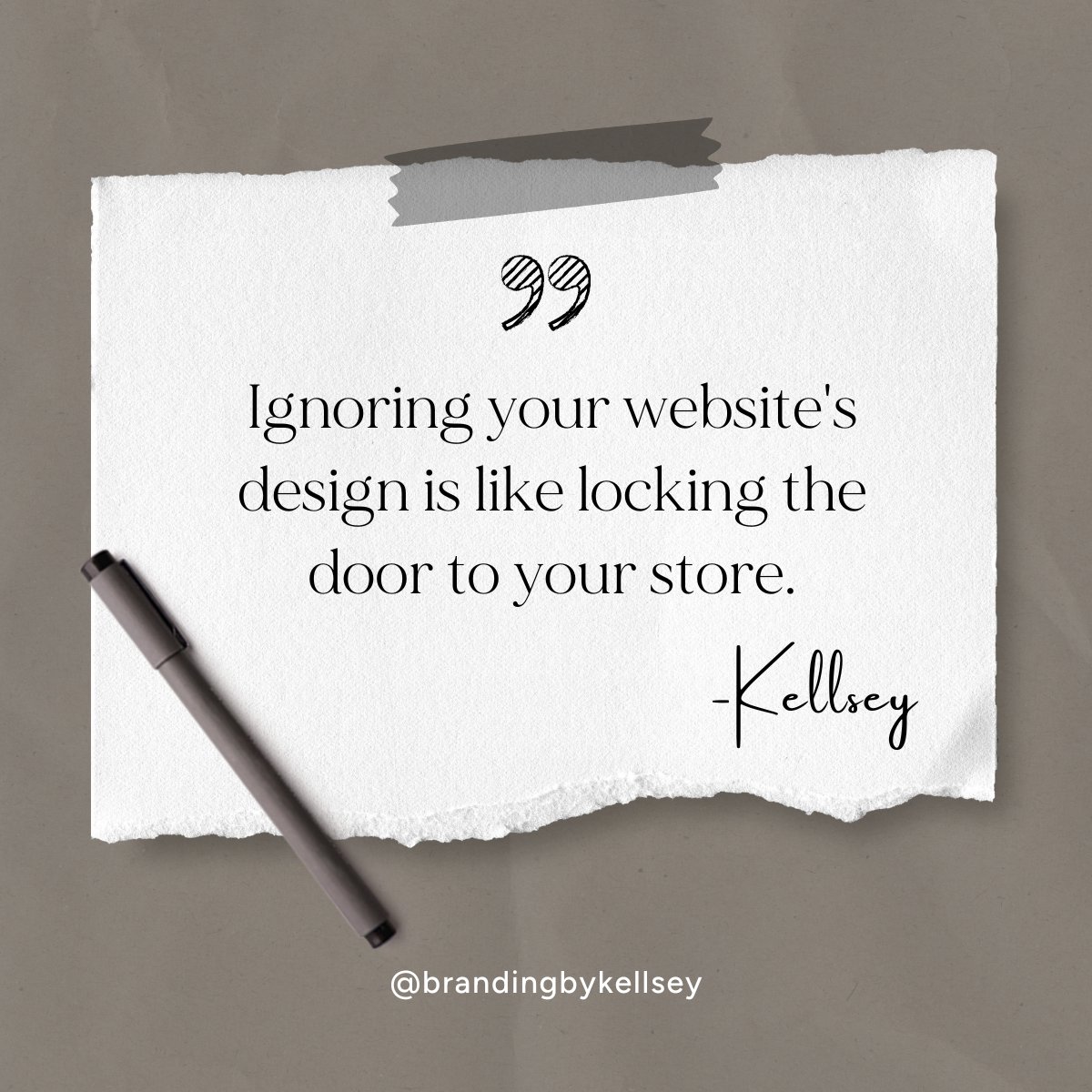 kellseypop's tweet image. In today&apos;s digital marketplace, your website&apos;s design is key to welcoming customers in, not shutting them out. Let&apos;s unlock potential together. #WebDesignMatters