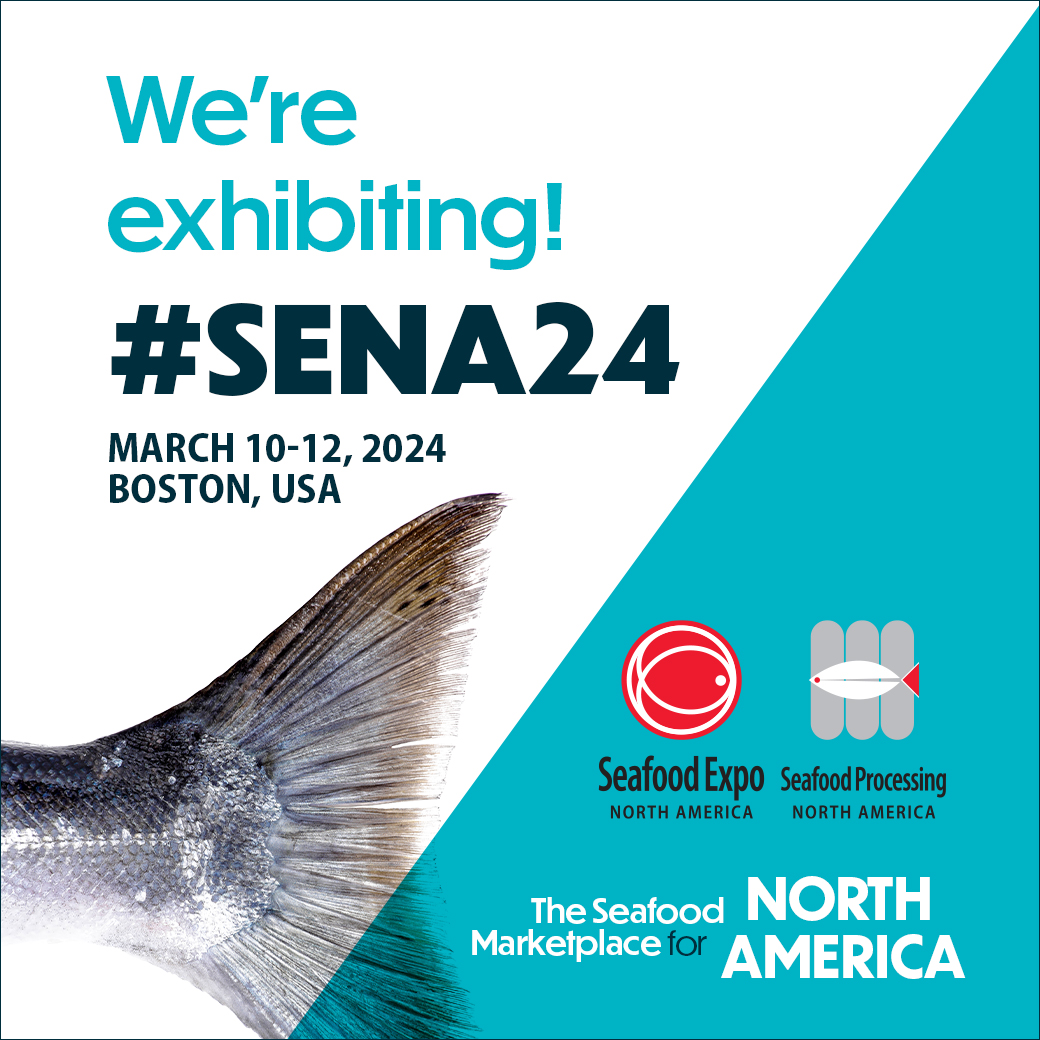 Join us this weekend March 10-12 in Boston! Come around for some delicious Monkfish samples, we will be exhibiting at booth 3314.
#seafood #sustainable #fresh #local #fish #monkfish #food #sena24
