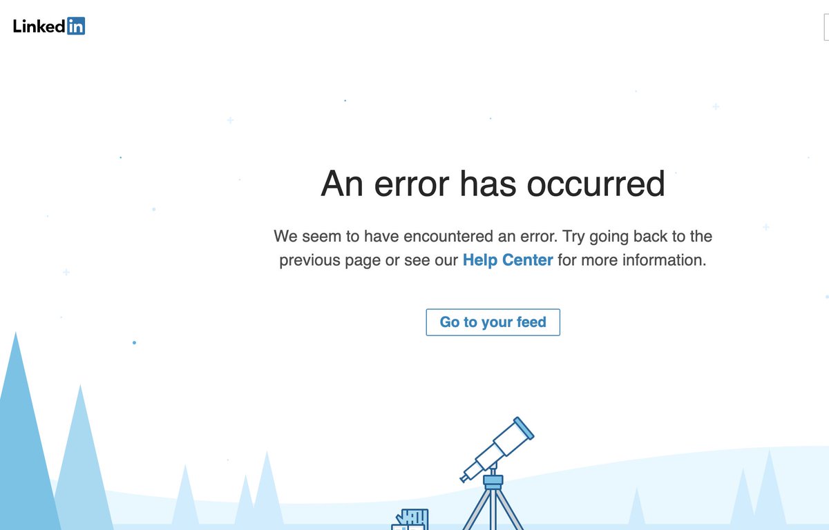 First <a href="/Meta/">Meta</a> , now <a href="/LinkedIn/">LinkedIn</a> …

Who’s going down next?