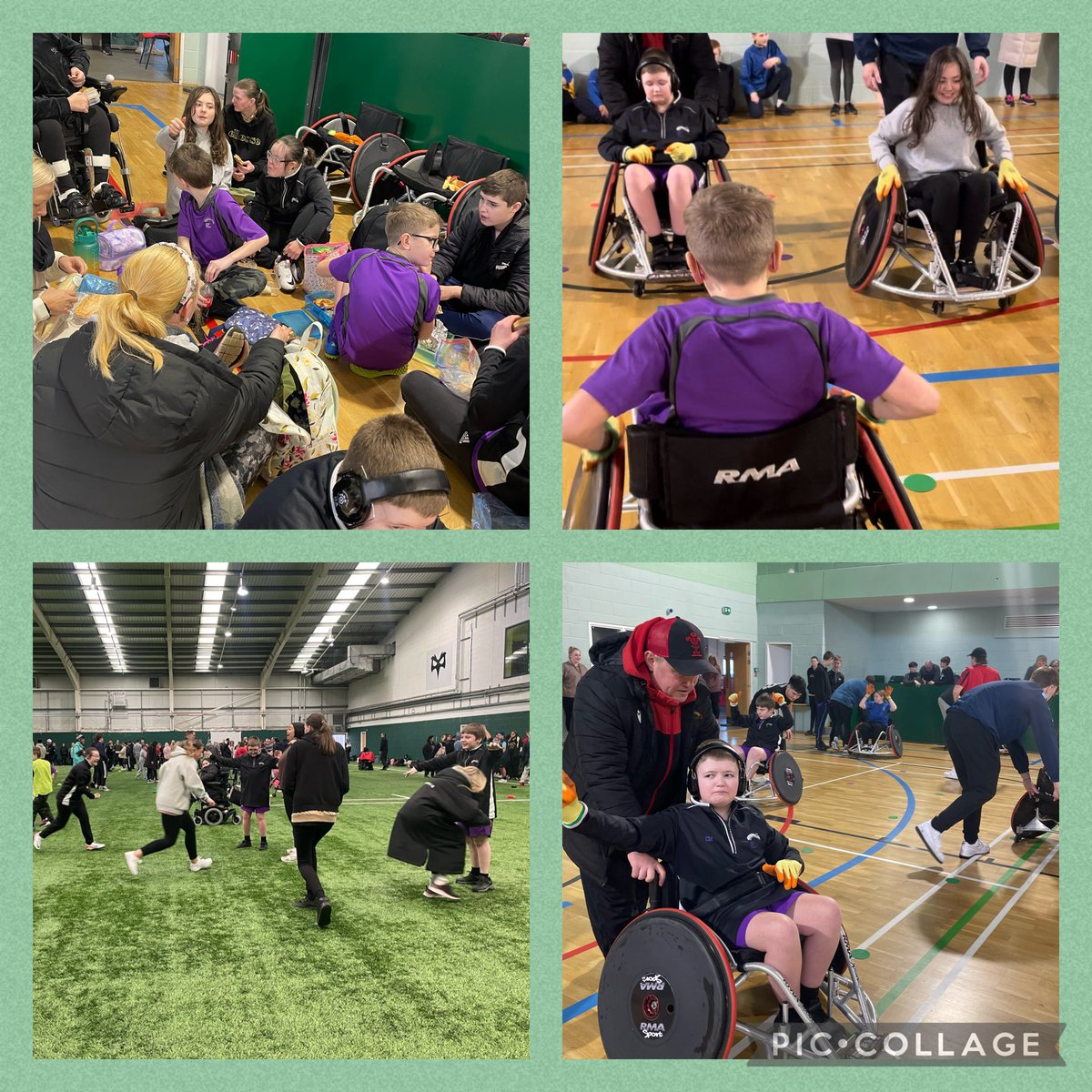 Thanks to <a href="/CommunityOsprey/">Ospreys in the Community</a> for another fantastic Disability 6 Nations Festival today at <a href="/LlandarcySport/">Llandarcy Academy</a> with lots of activities to suit pupils of all abilities. 
<a href="/YBBSport/">PE Department</a> @IncRugbyDC