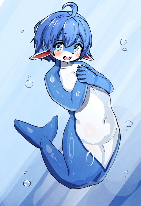 ファンアートです
海獣ちゃんかわいい……カワイイ… 