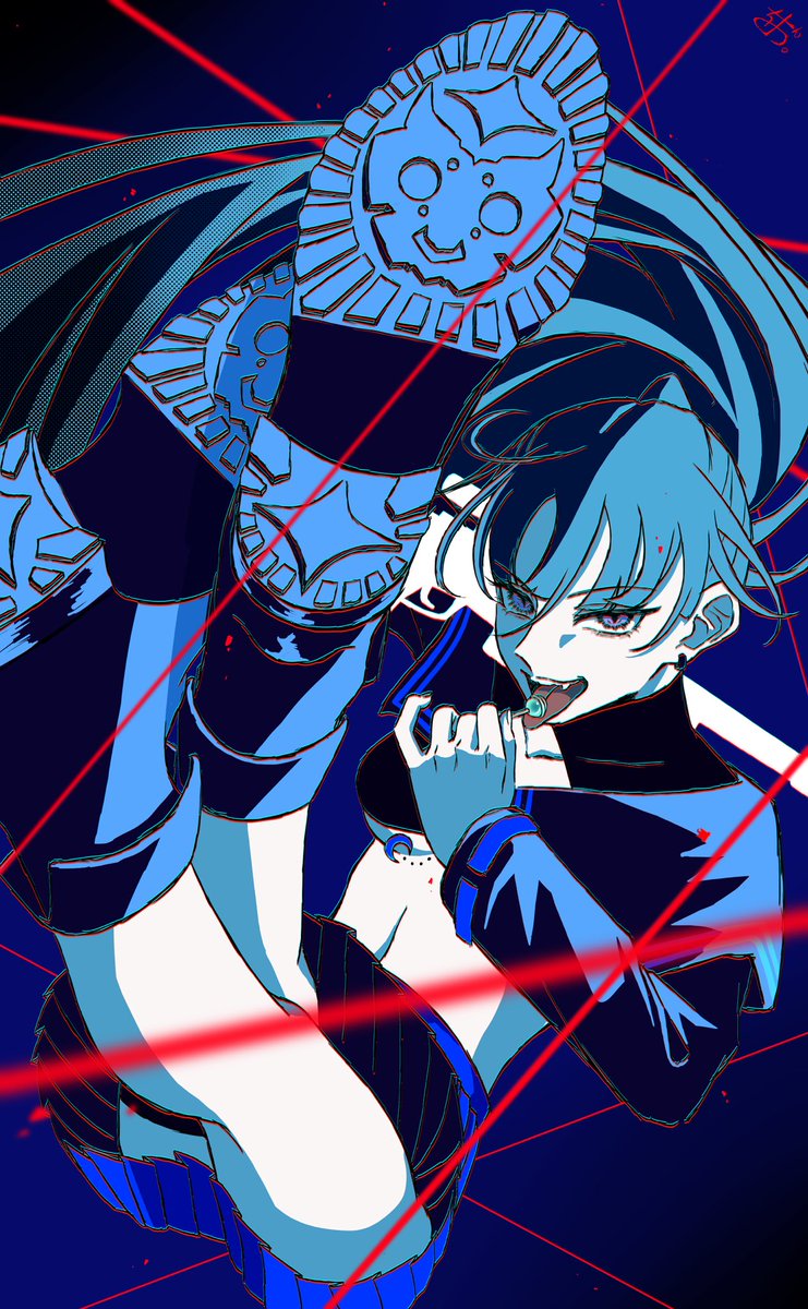 ⠀“⠀𝗶'𝗺   𝘁𝗵𝗲   𝘀𝗲𝘅𝗶𝗲𝘀𝘁   𝗱𝗲𝘃𝗶𝗹  ᱹ𝄍   yeah   i   know 、you're   welcome .   i'm   a   blessin'   hottie   to   look   at .⠀”⠀

rizzing   up   READER.⠀