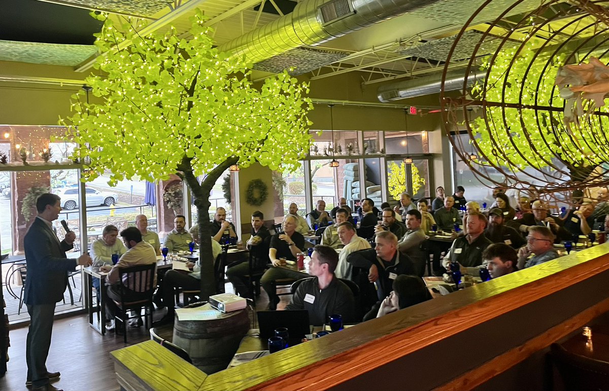 WePowerMO's tweet photo. Our members enjoyed a jam-packed membership meeting full of updates and new information. Josh Bone from ELECTRI International explained the benefits of using Document Crunch &amp; Apprenticeship for PM’s. https://t.co/gROCbwJbA0