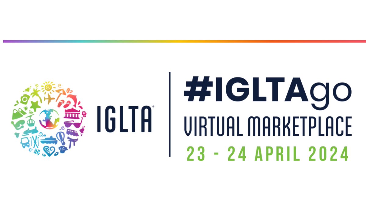 #IGLTAgo is BACK — Save the Date! 🗓️ Join us at the two-day #IGLTAgo Virtual Marketplace 23-24 April! Registration goes live 11 March (stay tuned for link). Don't miss your chance to make direct connections with LGBTQ+ welcoming buyers, suppliers & — NEW this year — media!