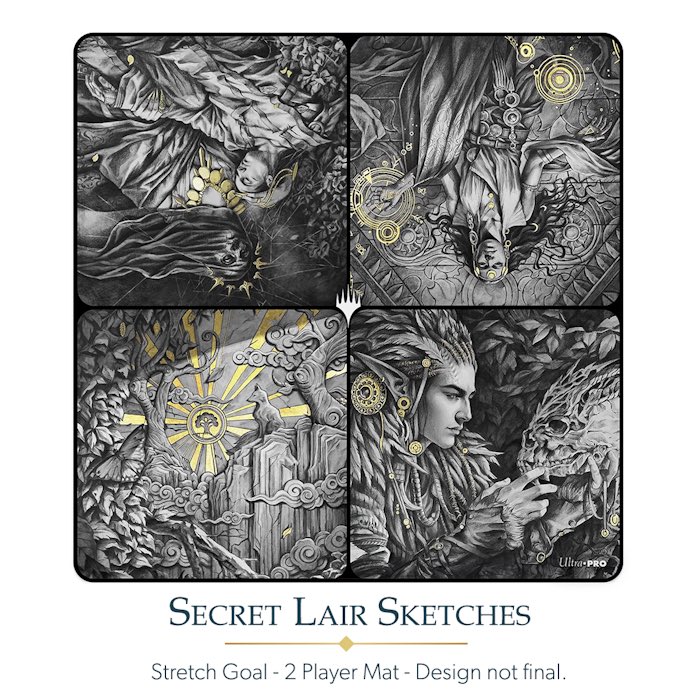 Next Stretch Goal - 2 players mat with all of my Secret Lair Sketches. ❤️

kickstarter.com/projects/origi…

#MTG #MTGSLD