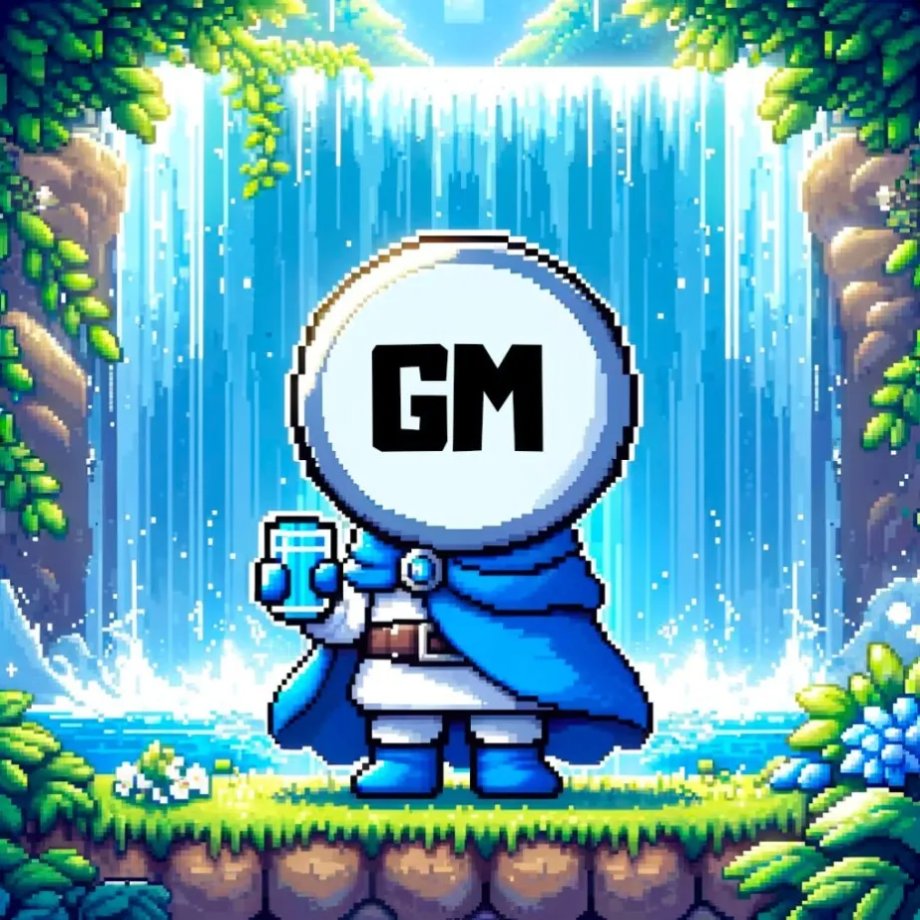 TheGmMachine's tweet photo. GM to the $GM gang 💙
Hydrate your body, boost your energy, and conquer the day 🥤

#heywallet send 1000000 $GM to the first 1000 retweets and follow https://t.co/VkV9IDJ55l