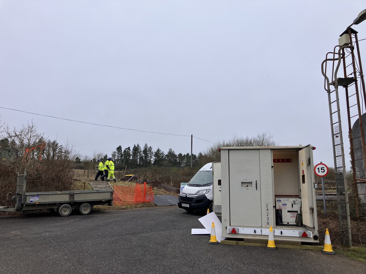 Best bit of the job -meet <a href="/DCfieldteamsEA/">Field Operations EA</a> beginning refurbish of Trewoon raingauge 

First part is to remove! Every single fence post was rotten at ground level. 

Whilst it looks like ground Zero now all will be well soon- updates to follow as the new gauge emerges