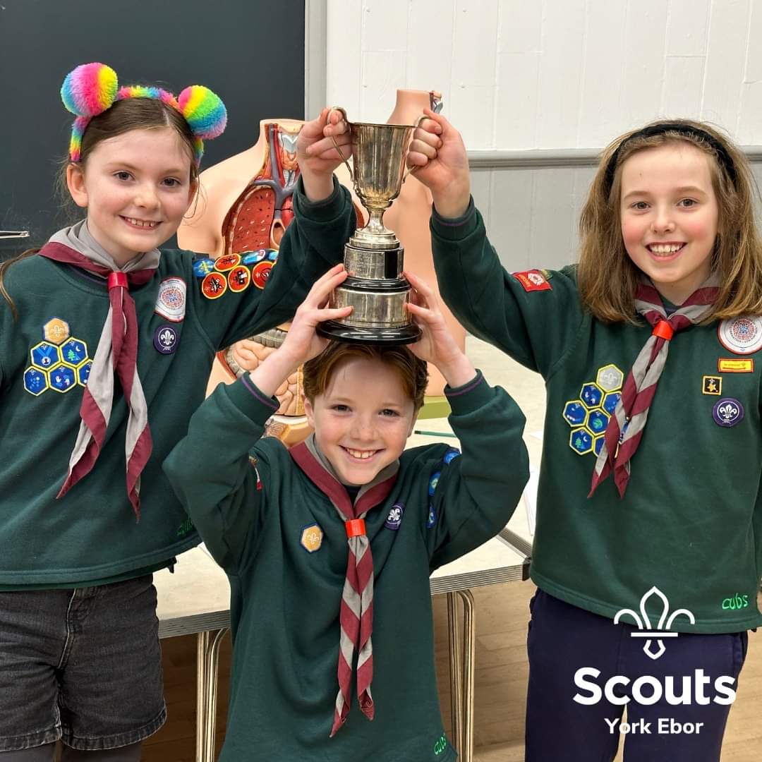 Cub Scouts from across #York have taken part in the annual Hergarth Challenge! They learned all about the different roles available in the medical profession, as well as how the body works and the different parts that make it up. Well done to <a href="/WTScouts/">West Thorpe Scout Group</a> on winning! #SkillsForLife