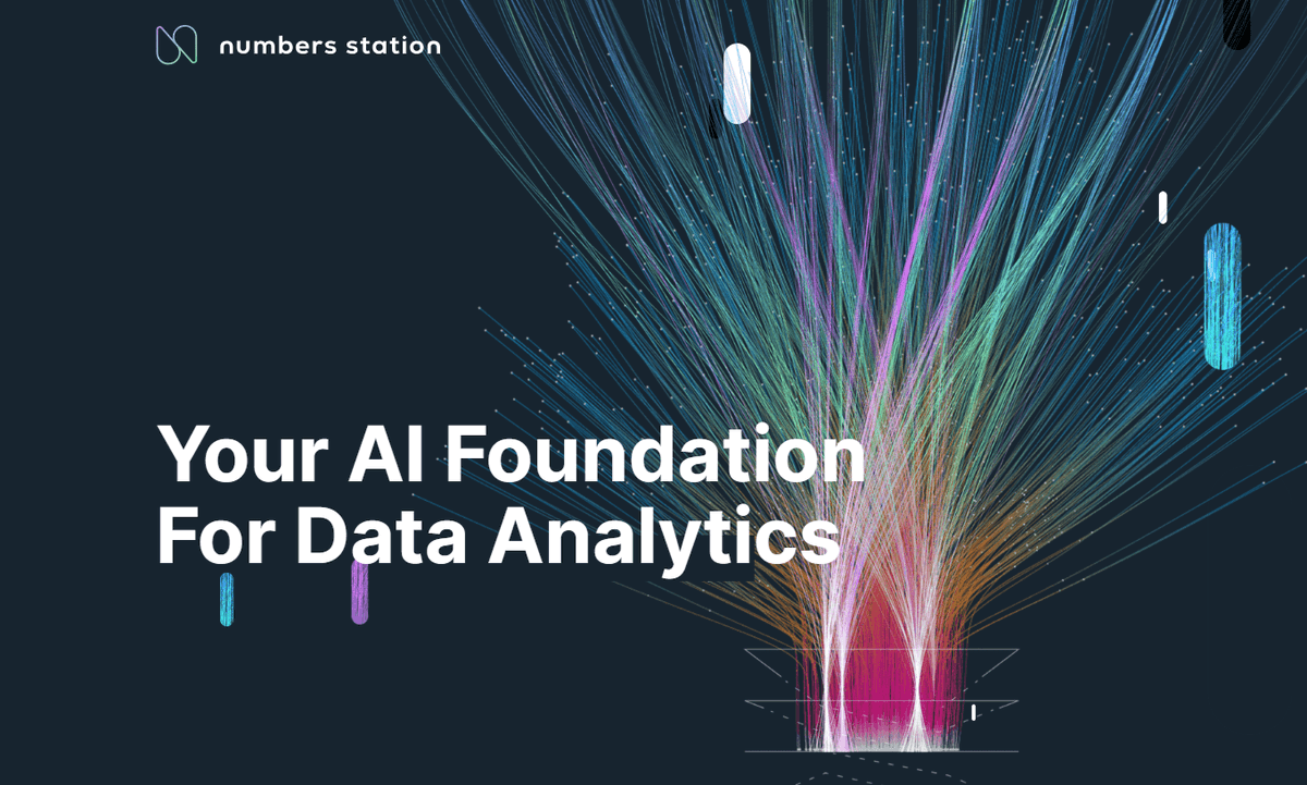 Numbers Station launches Numbers Station Cloud, a cloud-based data analytics platform

#AI #artificialintelligence #ChrisAberger #CloudServices #dataanalysis #llm #machinelearning #naturallanguagequeries #NumbersStation #NumbersStationCloud #Precision

multiplatform.ai/numbers-statio…