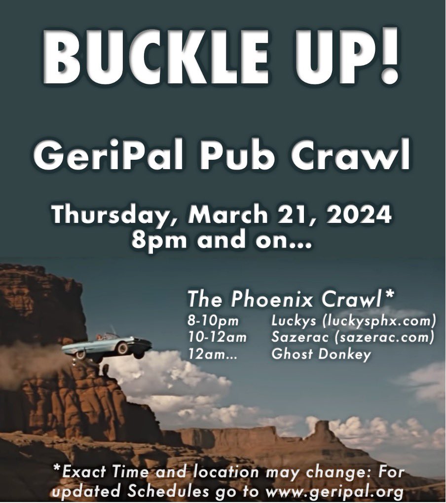 EWidera's tweet image. I’m happy that you asked!  Why yes there is a Geriapal #HPMparty at #HaPC24.  Details here -
geripal.org/hpmparty-is-re…