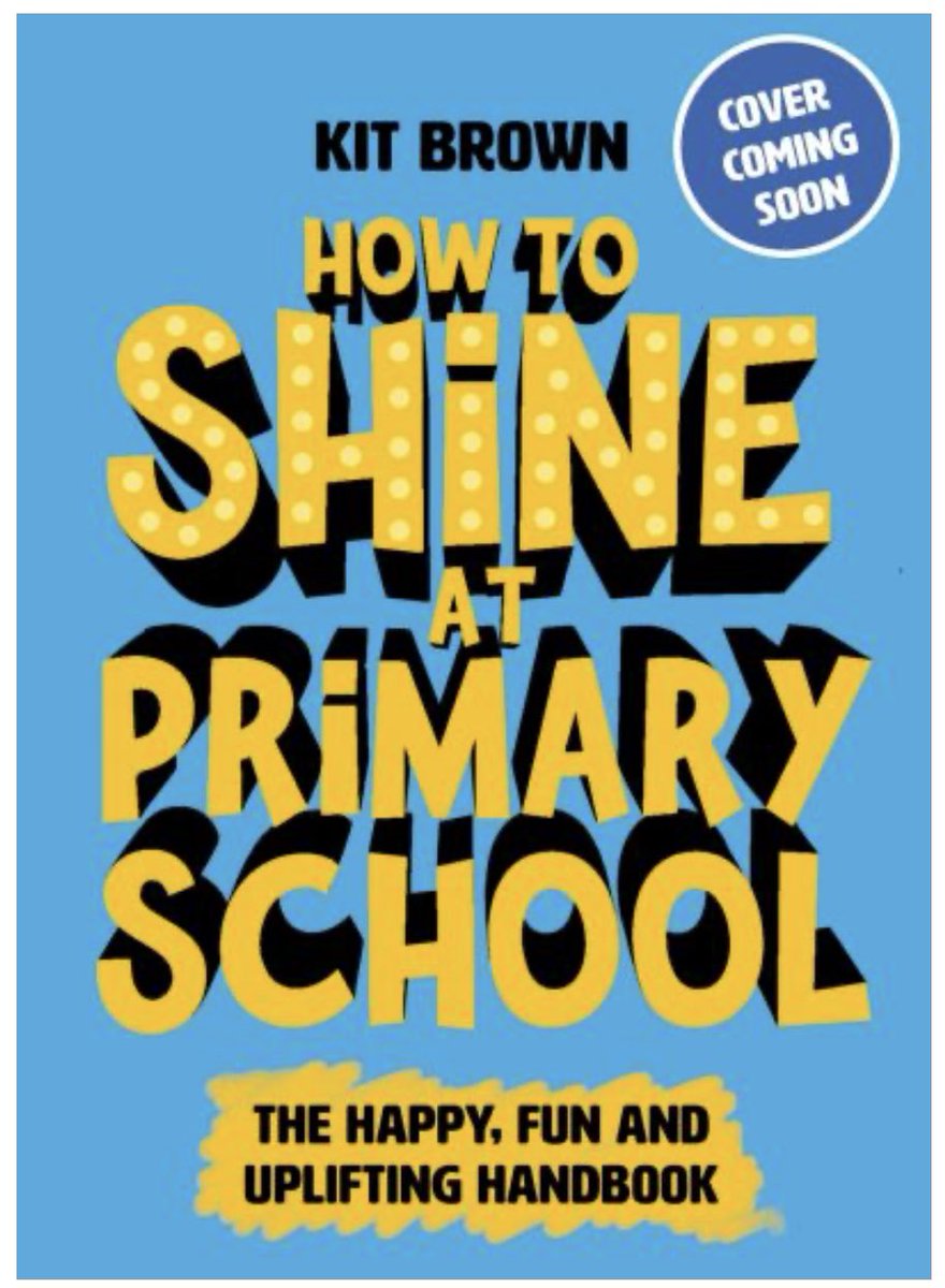 PeartreeSpring's tweet photo. Keep shining Mr Brown! 🌟 Many congratulations on the publication of ‘How to Shine at Primary School’.  We are very proud to share this and special thanks go to the children who inspire Mr Brown every day. 💙💚💙 https://t.co/23ewAGcEmV