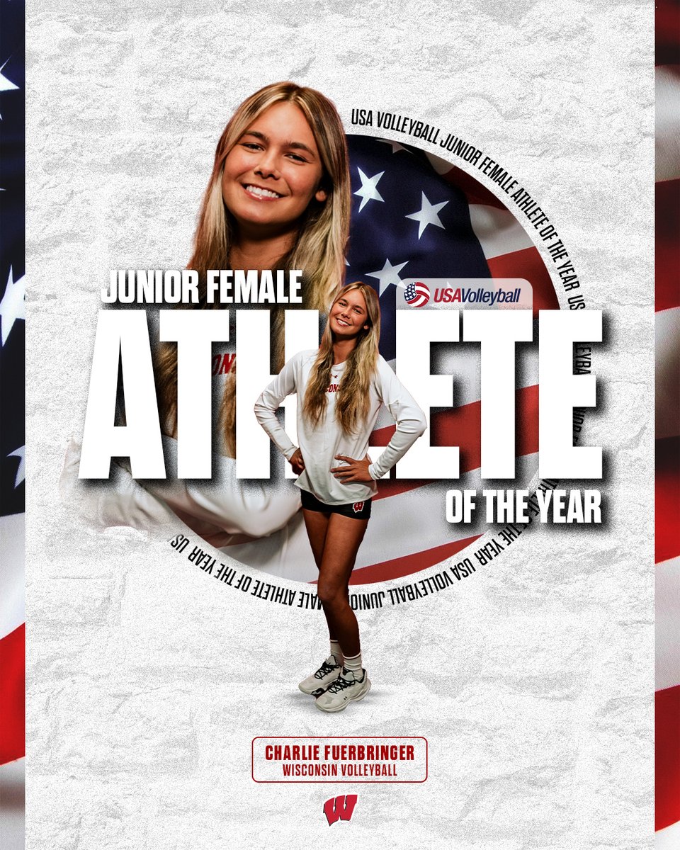 And she continues to bring in the hardware 🏆

USA Volleyball announces Charlie Fuerbringer as Junior Female Athlete of the Year!

Congrats, Charlie!