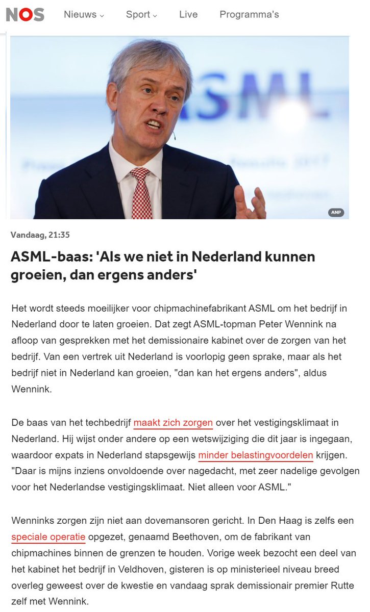 hminkema's tweet photo. Ach, wat sneu: uitstekend verdienende ex-pats bij ASML moeten gewoon belasting betalen, zoals iedereen.

Maar nee! Ze zijn nodig!

Dus geeft ons land hun belastingvoordelen.

Weet je wat? Leraren zijn nodig. Zullen we hun dezelfde belastingvoordelen geven?

Waarom eigenlijk niet? https://t.co/C1pon3oi2V