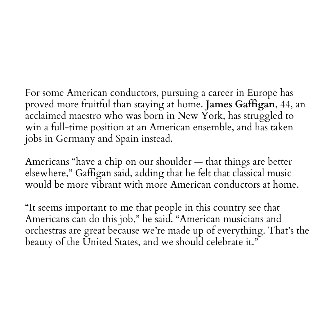 James Gaffigan tweet media