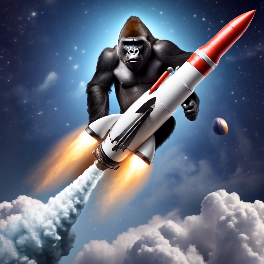 Huge things are coming for Gorilla Token… 🚀 

If you know, you know! 👑 🦍 

#launchpad #gorillapad 

#memecoin #crypto #Cryptocurency #topgainer #doge #shiba #floki #dork #GROK #nft #BAYC #BONK #launchpad <a href="/gate_io/">Gate.io</a> @MEXC_Official <a href="/BitMartExchange/">BitMart</a>