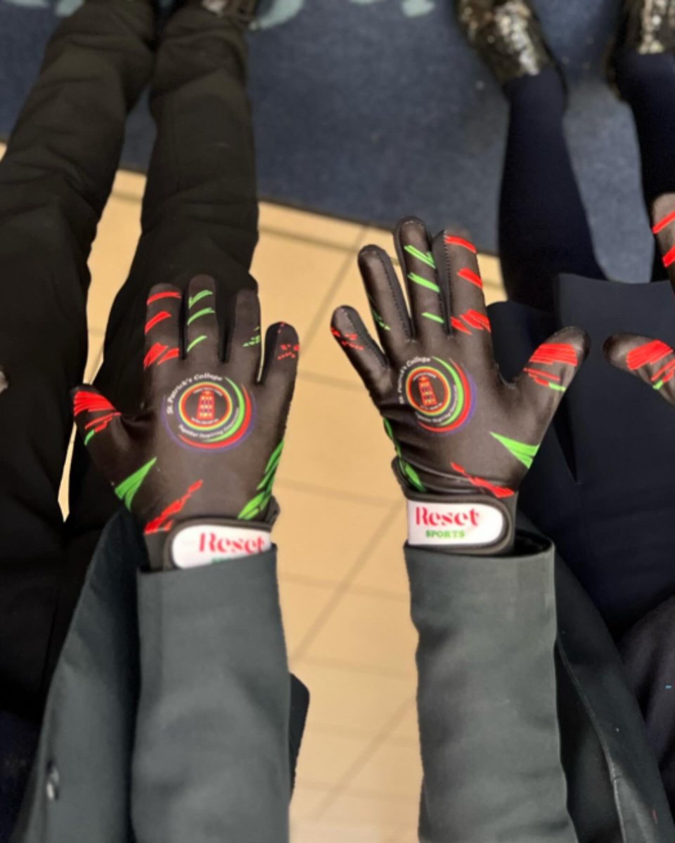 Thanks to our very own Conor Taggart Yr 10 student and young entrepreneur for supplying personalised SPC Gaelic Gloves to our students.Conor started his own business with his brother, supplying gloves, sporting items. A shining example of entrepreneurial spirit in young people 🙌🏻