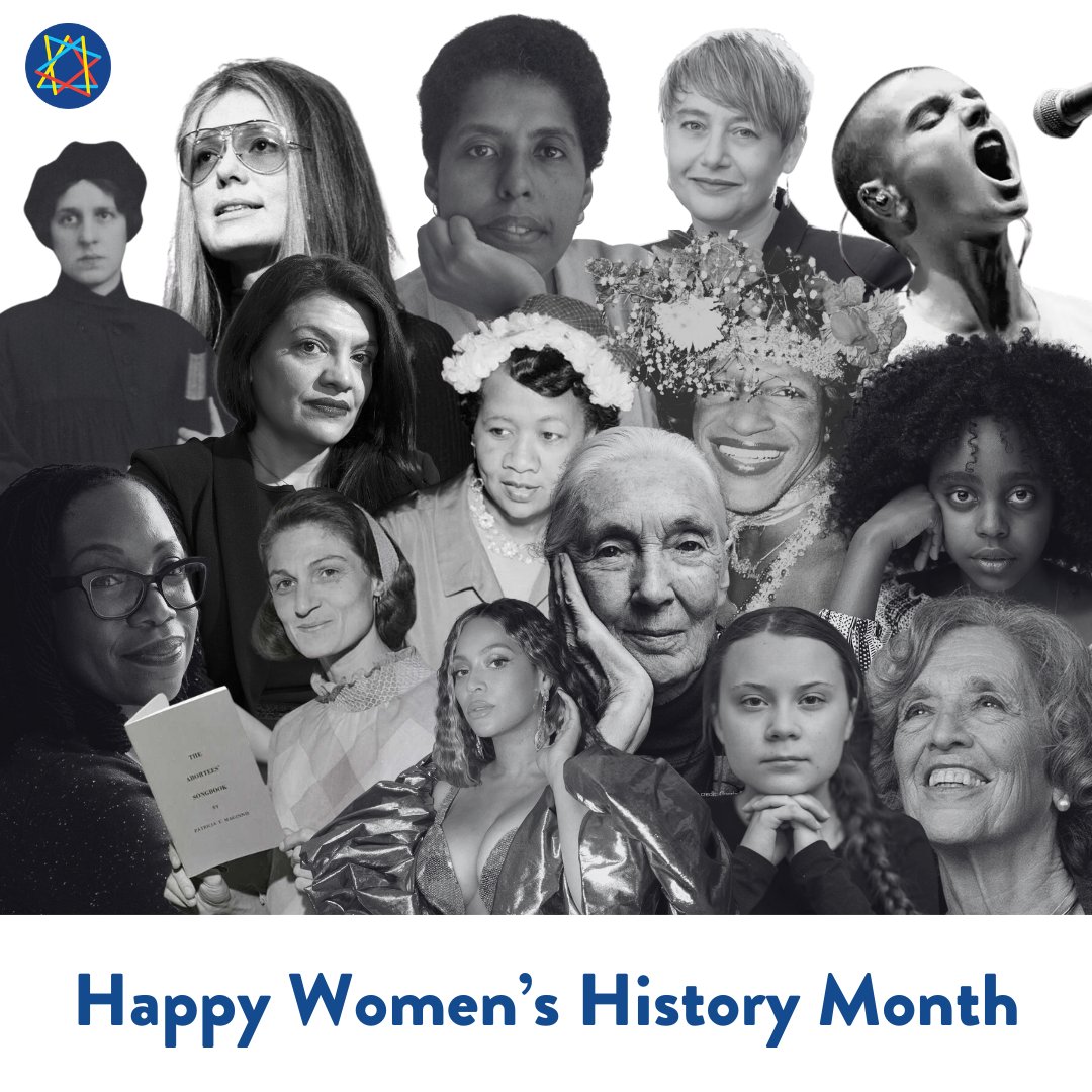 Happy Women's History Month to the visionary women who paved the paths of justice we follow and all those who continue leading us into a more equitable and sustainable future. 💜