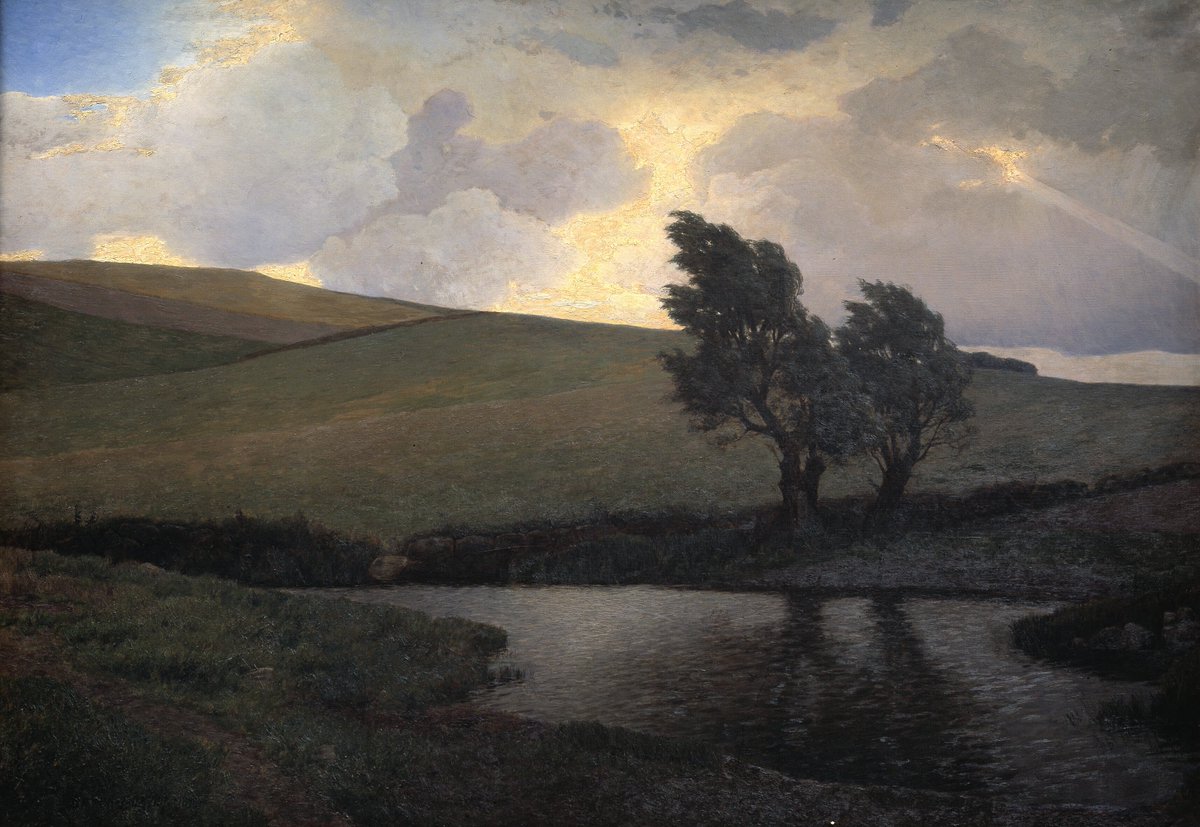 Johannes Bentzen-Bilkvist
Showery Landscape. Jægerspris, Zealand
1898