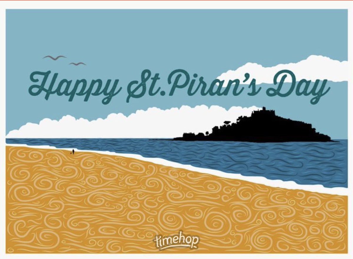 A day late but happy St Piran’s Day!