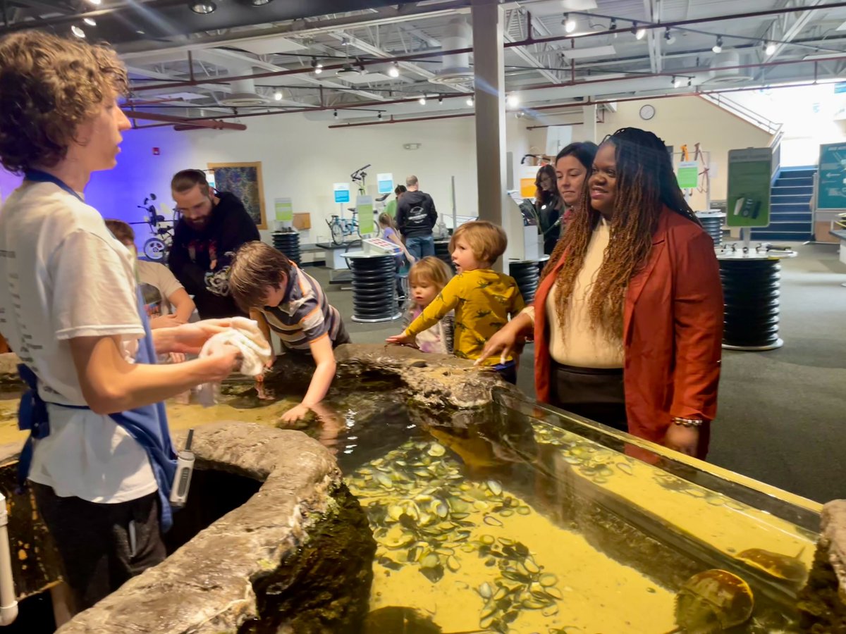 SenatorLeaWebb's tweet photo. Had a wonderful time exploring the @Sciencenter in Ithaca and hearing about the array of programs they offer for people of all ages. This hands-on science museum welcomes over 100,000 guests into its facility annually, promoting education &amp; economic growth for the Southern Tier. https://t.co/1WJKpz5A3P