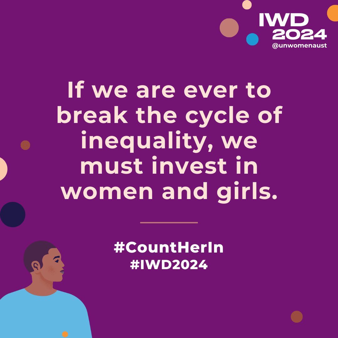 NorthsideACT's tweet image. Investment in women and girls is a step towards ending inequality. Northside supports this vital initiative. #IWD2024 #CountHerIn