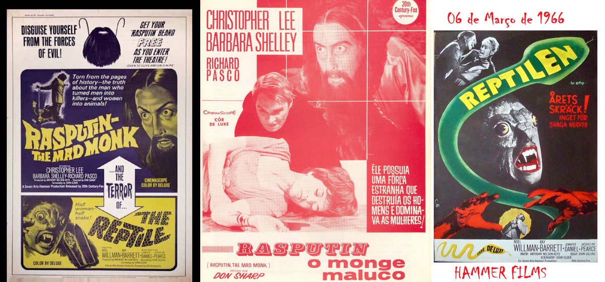 1966- Hammer Double Feature