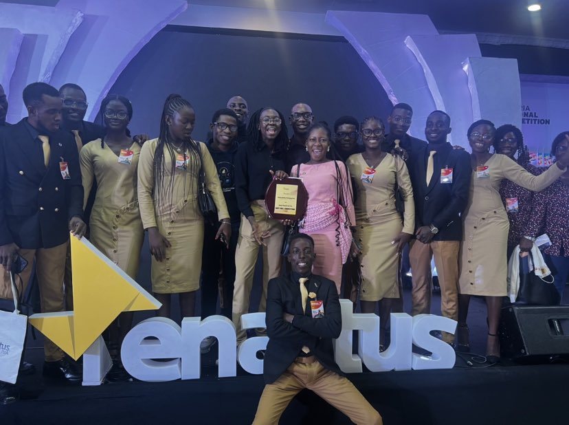 That’s me at the front. 
My best experience so far in ENACTUS was the ENACTUS National competition