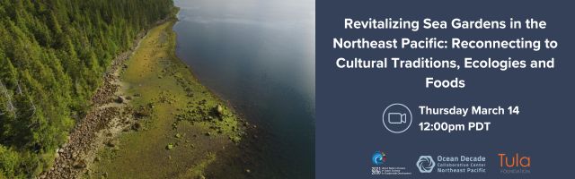 The first #DecadeDialogue of 2024 is coming up next week! Join @OceanDecadeNEP for Revitalizing Sea Gardens in the NE Pacific: Reconnecting to Cultural Traditions, Ecologies and Foods. Learn more and register: oceandecadenortheastpacific.org/events/revital…