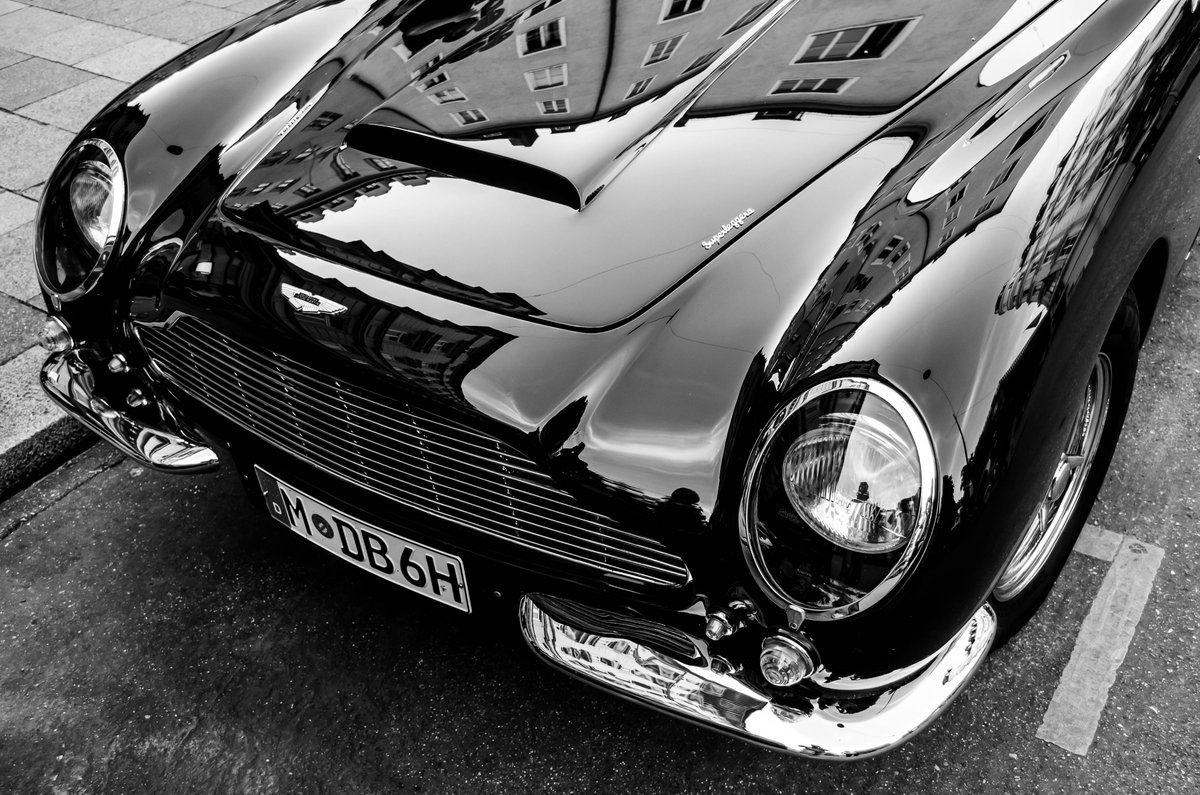 Aston Martin DB6

A black and white shot of the Aston Martin DB6. Produced from September 1965 to January 1971.

#blackandwhitephotography #streetphotography #streetphoto #monochrome #AstonMartin #JamesBond #luxurycars #sportscar #britishcars #british #astonmartindb