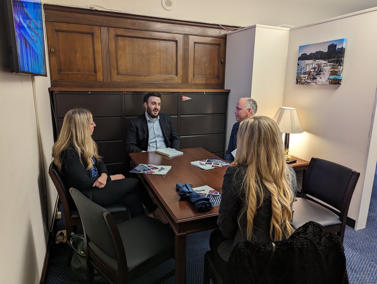 WBA (@wibroadcasters) on Twitter photo Thank you to Mark Pocan and your staff for meeting with your broadcasters today! #WeAreBroadcasters
<a href="/RepMarkPocan/">Rep. Mark Pocan</a> Thank you to Mark Pocan and your staff for meeting with your broadcasters today! #WeAreBroadcasters
<a href="/RepMarkPocan/">Rep. Mark Pocan</a>