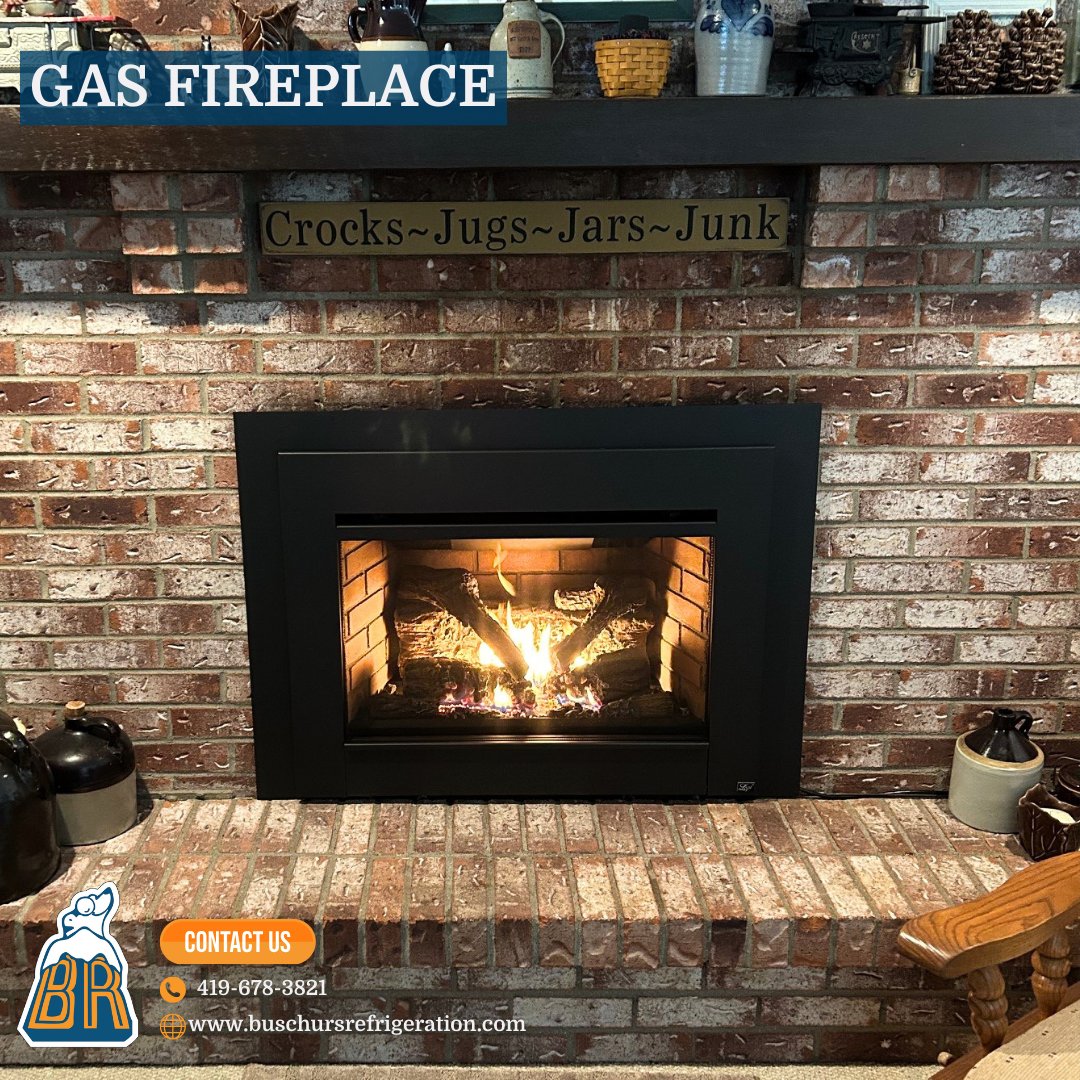 BuschursComfort's tweet image. Another successful gas fireplace insert for the books! 🔥#FireplaceInstall #GasFireplace #BuschursComfort