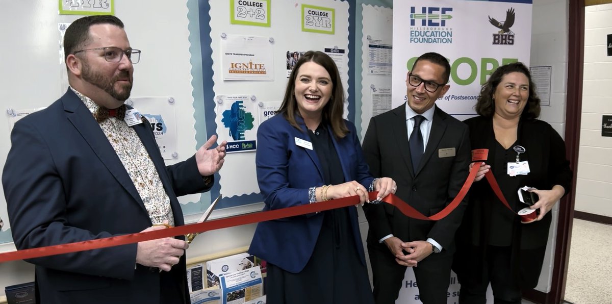 HEF is excited to announce the opening of our second college and career readiness center at @BrandonHSEagles!