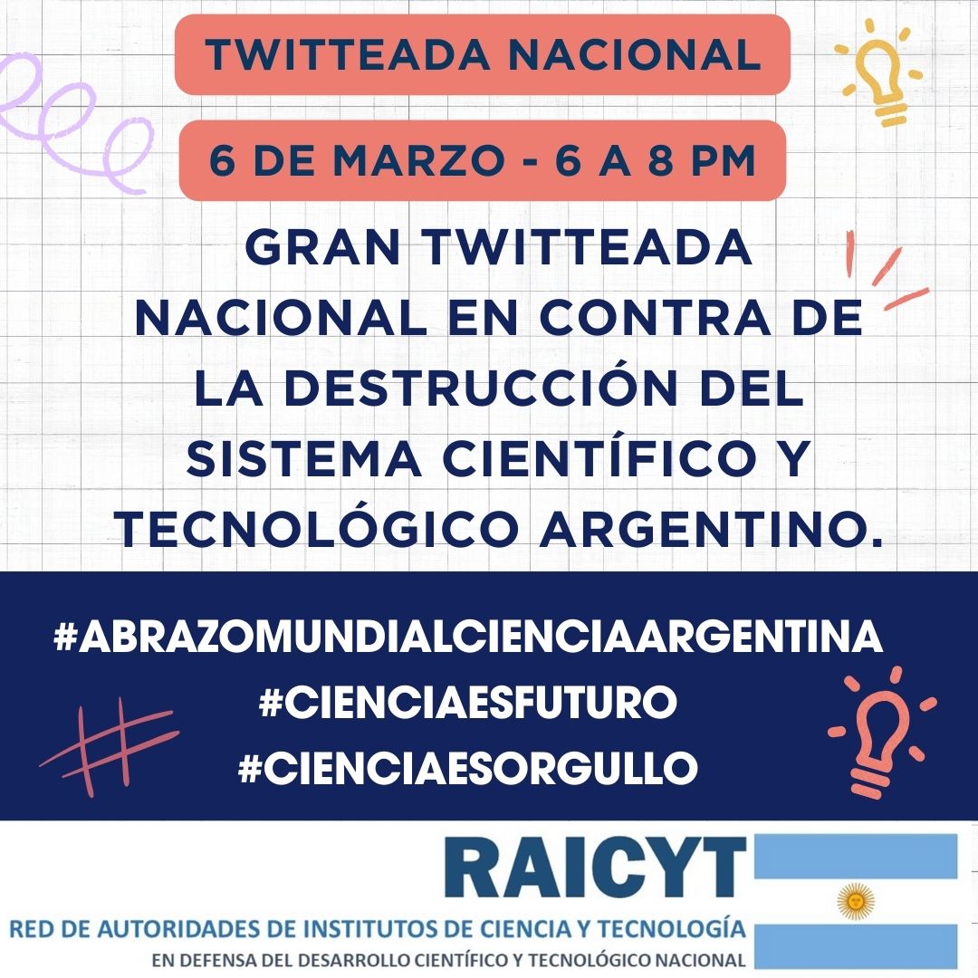 RAICYT_Ar's tweet photo. Agregamos #Nobel a nuestra GRAN TWITTEADA NACIONAL!!

#Nobel
#AbrazoMundialCienciaArgentina 
#CienciaEsFuturo 
#CienciaEsOrgullo https://t.co/ssLcXSzlP4