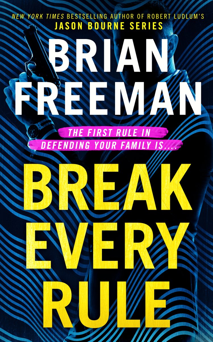 Coming to bookstores September 10...a new stand-alone thriller that combines the best of Jason Bourne and Jonathan Stride. BREAK EVERY RULE is available for pre-order now! @BlackstoneAudio